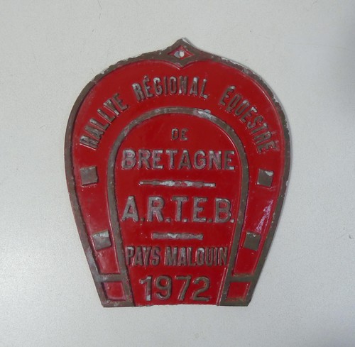 Ancienne plaque concours - plaque, de