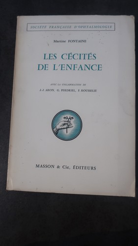 Les cécités l - de, l'