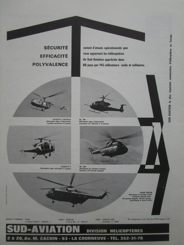 1969 pub sud - 5/1969, aviation