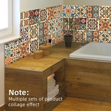 Stickers Carrelage Rétro Solution Décoration Maison Design Résilient Gain de