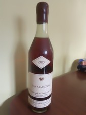 Une bouteille de Château LAUBADE Bas Armagnac 1961