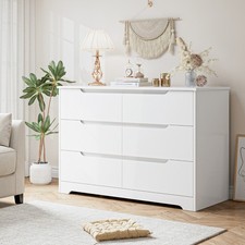 Commode avec 6 Tiroirs