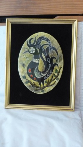 Tableau sur carreau - tableau, faience