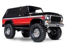 Traxxas TRX-4 Ford Bronco Ranger XLT 4x4 RTR 1:10 Rock Crawler Noir/Rouge Brush