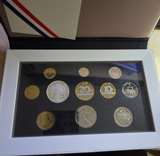 Coffret BE 2001 France 9 pièces 15 Euro  2 Euro à 1 Cent Belle Epreuve