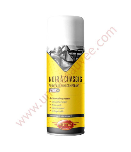 Noir chassis bombe aérosol - a,