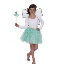 3 ACCESSOIRES DÉGUISEMENT FÉE VERTE ENFANT