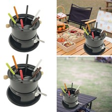 Service à fondue, petit fondoir à chocolat portable pour mariage,