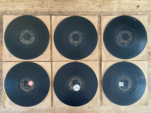 Lot disques pathé - disques, 29