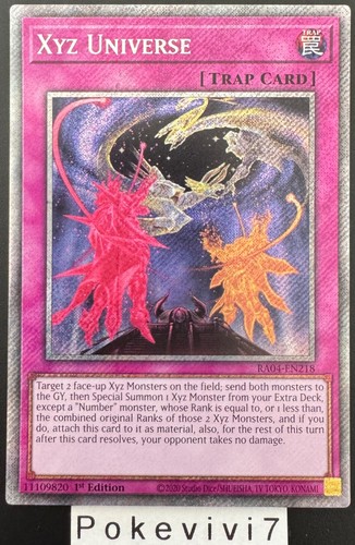 Carte xyz universe - yu-gi-oh!,