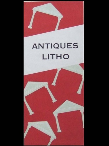 Antiques litho typographie - litho,,