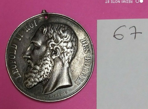 Medaille alu leopold roi - medaille,