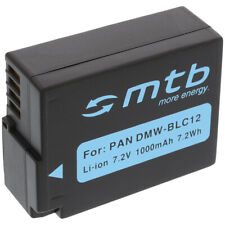 Batterie DMW-BLC12 pour Panasonic Lumix DMC-GH2 / DMW-BLC12E DMW-BLC12PP