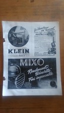 PUB ANCIENNE - ADVERT - Avertisseur Mixo - réalité 1960