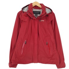 Veste Vintage Schoffel Femme Imperméable Randonnée Rouge À Capuche Taille 40