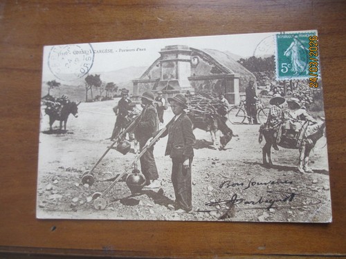 Cpa cargèse corse - cpa, porteurs