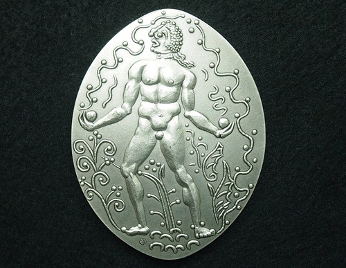 Medaille art argent 1er titre - argent,