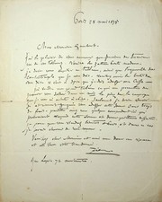 ✒ L.A.S Félix ZIEM peintre au collectionneur marchand Ernest GAMBART