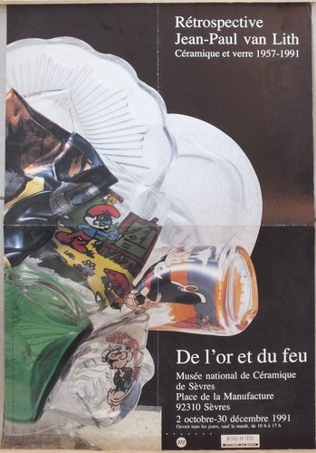 Affiche rétrospective p - affiche, j.-p