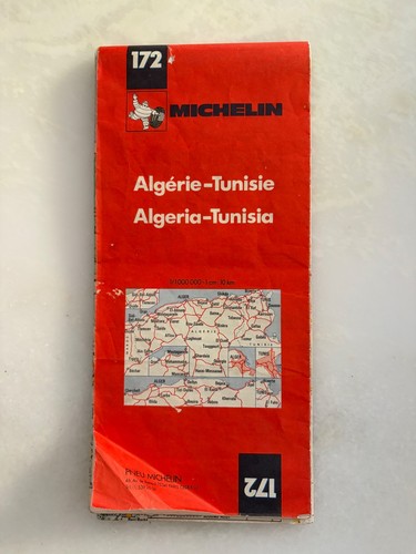 Ancienne carte michelin 172 - ancienne,