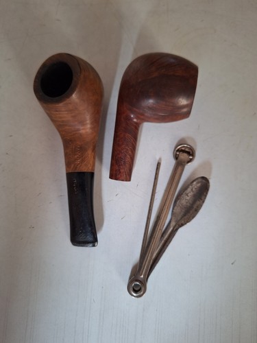 Lot fumeur pipe courte - pipe,