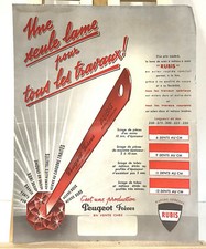 ANCIENNE AFFICHETTE DE MAGASIN