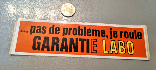 Autocollant sticker pas - pas, de