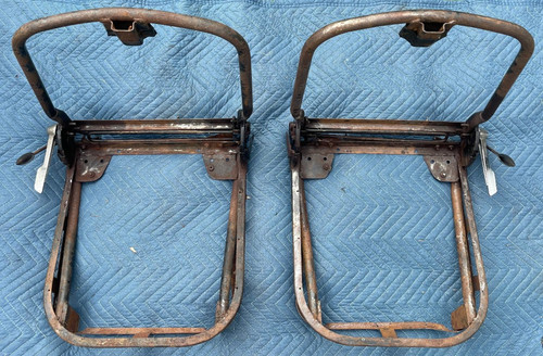 Original seat frame pair for - seat,