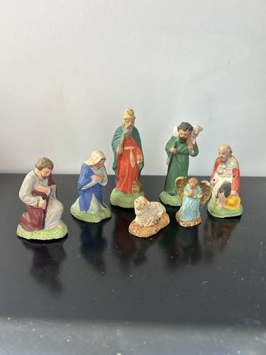 Lot santons devineau - santons, crÈche