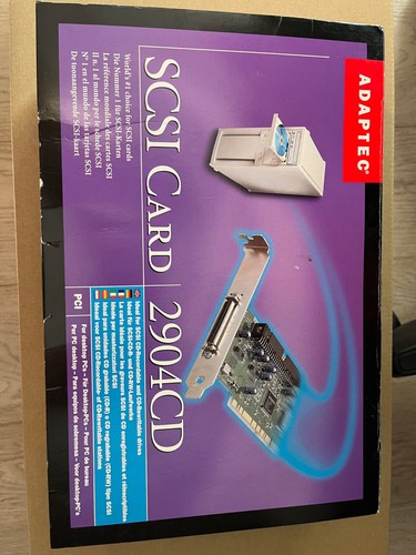Adaptec 2904cd pci scsi card - 2904cd,
