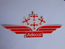 Autocollant aviation " Adecco"