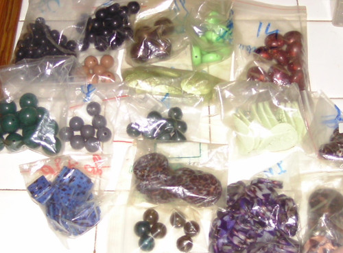 Lot grosses perles - grosses,