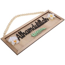  Décoration Porte D'entrée Pendentif Décoratif Panneau Bois Suspendu Mur