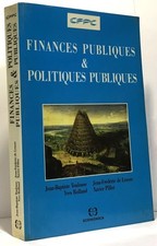 Finances publiques et politiques publiques | Al Toulouse Jb Et | Bon état