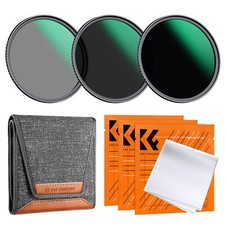 Ø82mm Filtre ND8+ND64+ND1000+Sac+3 Chiffons Densité Neutre 3/6/10 Stops Nano-...