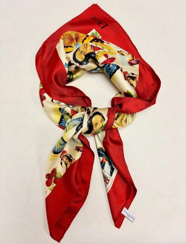 Dior foulard carré soie - dior,