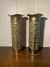 Paire Obus Collection Poilu Militaria Collection