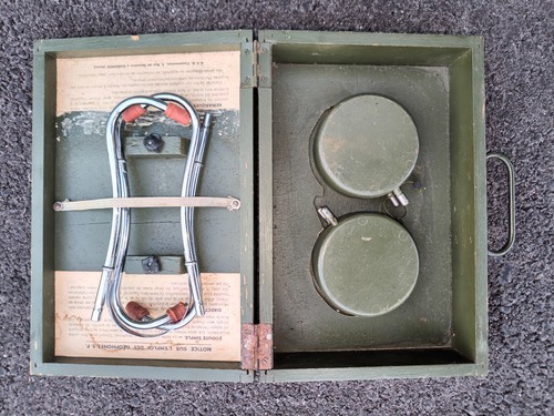 Rare geophone en boite - 16,