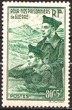 Old Stamp/1941-Timbre France