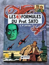 BLAKE ET MORTIMER No 1 LES 3 FORMULES DU PROFESSEUR SATO - EP JACOBS - EO 1977