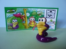 Kinder surprise 2013 Natoons . Concert d'animaux . Serpent  FT021 + BPZ