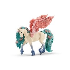 Figurine Pégase aux fleurs
