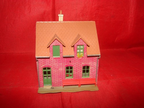 Jouef maquette maison - ho, rouge