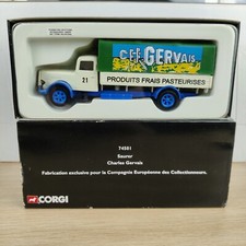 CAMION CORGI SAURER CHARLES GERVAIS REF 74501 1:43 SANS CERTIFICAT