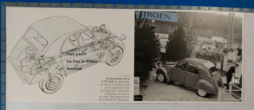Prototype citroen 2cv - prototype,