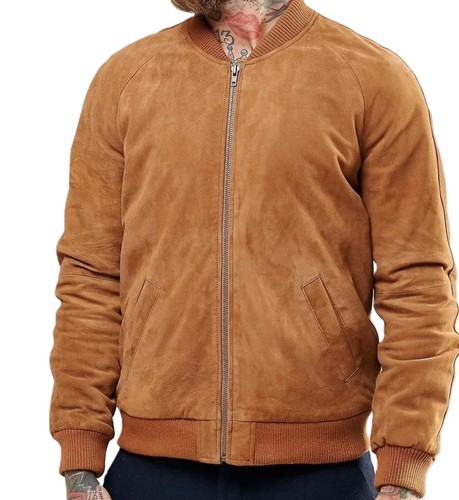 Veste baseball cuir - de,