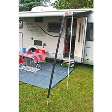 Kit de fixation anti-tempête TIE DOWN Fiamma pour stores - coloris noir