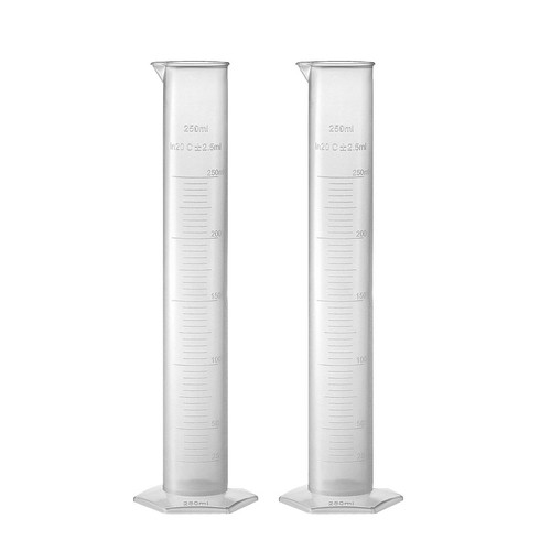 White plastic cylinder - cylinder, lab