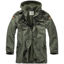 Brandit parka drapeau homme - bw,