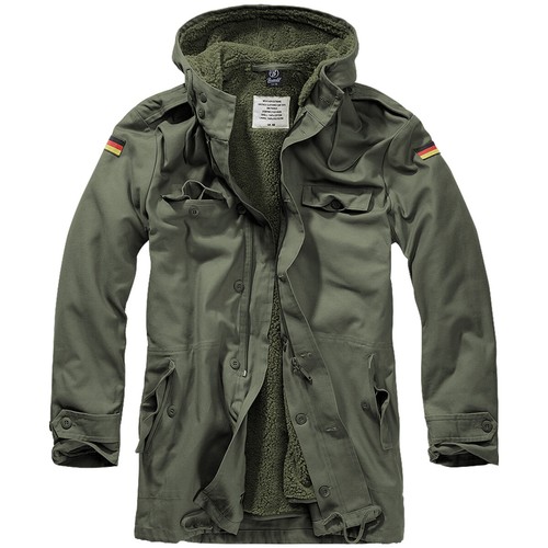 Brandit parka drapeau homme - brandit, bw